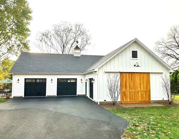 detached garage addition