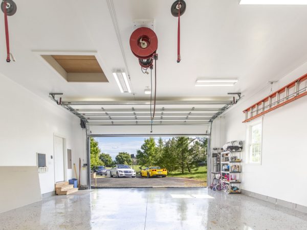 large garage space