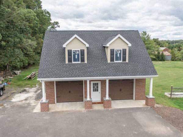 2 car detacehd garage