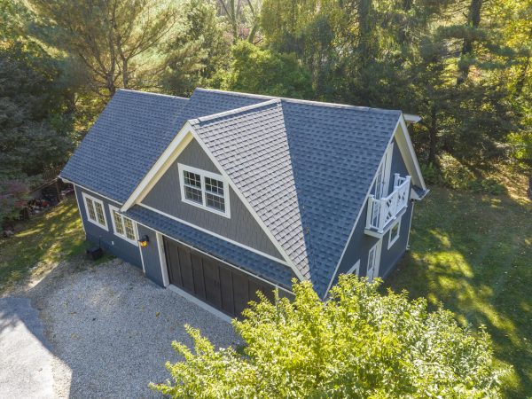 detached two car garage