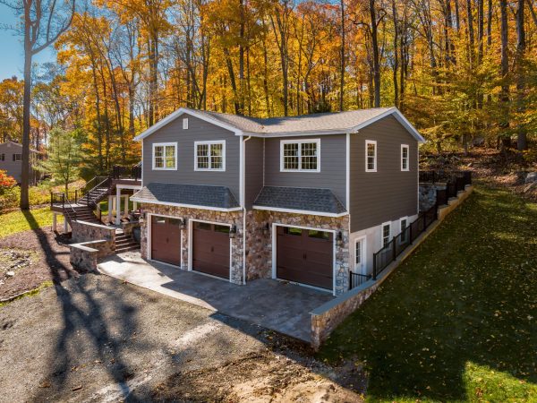 multi story custom home and garage near you