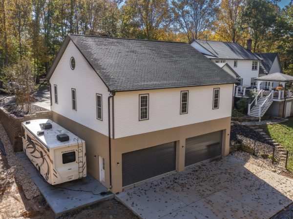 2 car 2 story garage