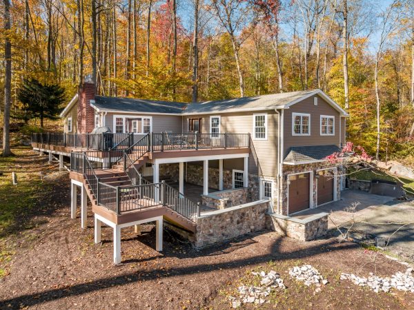 high end custom home with attached garage addition in pottstown pa