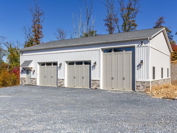 large 3 car garage in west chester pa