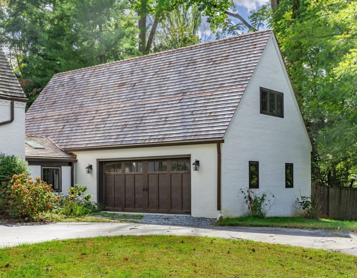 Attached Two Story Garage In Devon PA