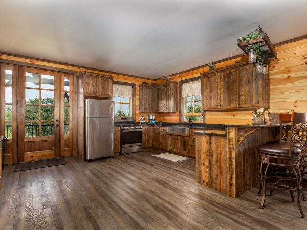 barn interior kitchen