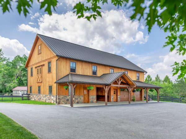 new barn construction