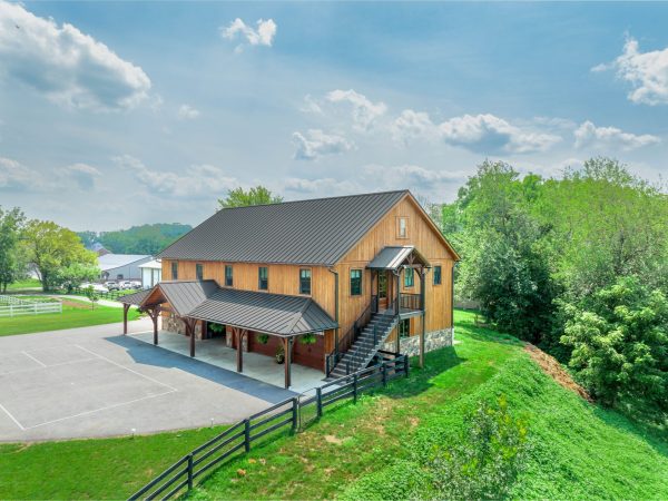 new barn construction