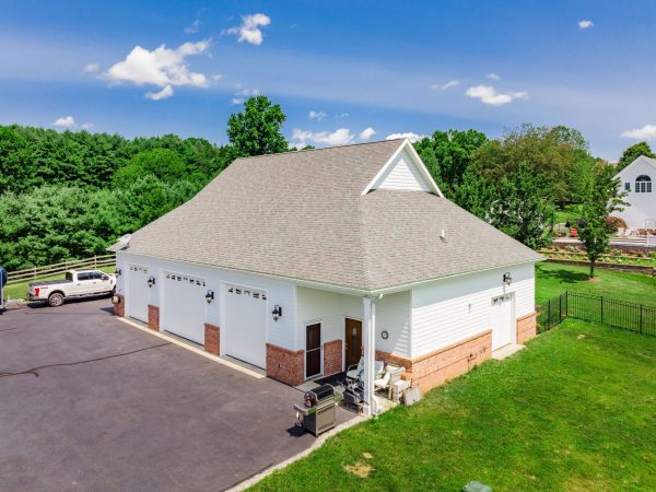 new garage construction