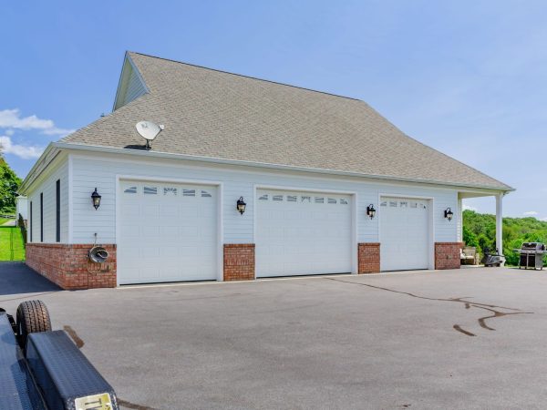 three car garage construction