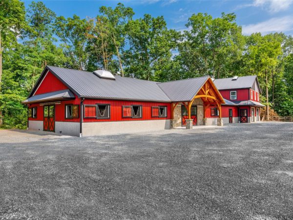 red barn construction