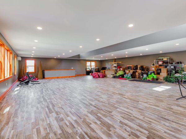 new garage interior space