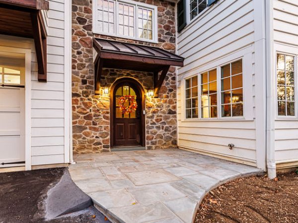 renovated home entrance